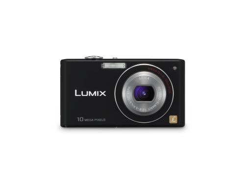 Panasonic DMC-FX37K 10MP Digital Camera with 5x Wide Angle MEGA Optical Image Stabilized Zoom (Black)