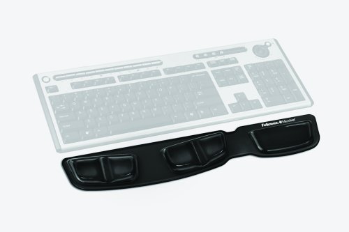 Fellowes Health-V Crystals Gel Tastatur-Handgelenkauflage schwarz Preisvergleich