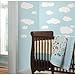 Clouds (White) Peel and Stick Applique / Wall Decal Set Clouds (White) Peel and Stick Applique / Wall Decal Set