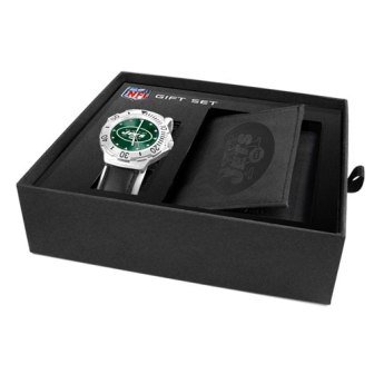 Gametime New York Jets Watch & Wallet Combo