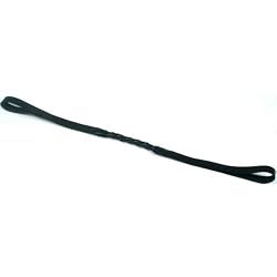 Black Leather Braided Pocket Watch Fob Key Holder New