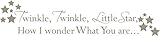 Brewster WPNR98836 Wall Pops for Baby Peel and Stick Twinkle, Twinkle Nursery Rhyme