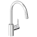 Grohe 32671000 Feel Einhand-Sp�ltischbatterie hoher Auslauf + herausziehbarer Mousseur