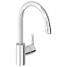 Grohe 32671000 Feel Einhand-Sp�ltischbatterie hoher Auslauf + herausziehbarer Mousseur