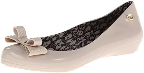 mel Dreamed by melissa Women's Pop Bow Ballet Flat