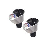 Metrokane V-Gauge Stoppers-Set of 2