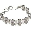 Tennis Bracelets Sterling Silver with Rainbow Gemstones (brclts002brclt)
