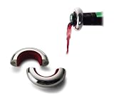 Versilberter Weinkragen mit Magnet Philippi Design