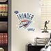 NBA Oklahoma City Thunder Teammate Logo Fathead Decal
