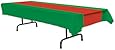 Red & Green Tablecover Party Accessory (1 count) (1/Pkg)