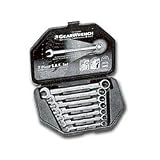 Gear Wrench 9417  7-Piece 8-Millimeter to 18-Millimeter Ratcheting Combination Wrench Set