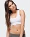 Bella Ladies 7.5 oz. Nylon/Spandex Sports Bra - WHITE - S