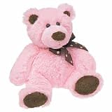 Plush Sweet Chocolate Small Pink Bear 8