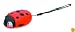 Kikkerland FL09-A Novelty Rechargeable Flashlight, Ladybug or Bumble Bee, 1-Pack