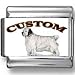 Clumber Spaniel Dog Custom Photo Italian Charm
