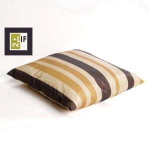 Throw pillow Oviedo in 3 colors – Brown-Beige