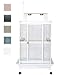A&E Cage Company 40" X 30" Play Top Bird Cage, Stainless Steel