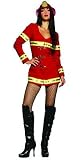 Red Hot Firefighter Sexy Costume