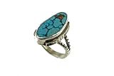 Kingman Turquoise Ring by Gary Glandon