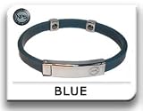 NoProblem (-)ION Balance Armband -FARBE BLAU - fördert Energie und Leistungsfähigkeit - Sportarmband mit Turmalin, Germanium und Bio-Ceramic - für mehr Balance und Power - 2000 Ionen/cm3 - Mit Schnapp-Verschluss - kann beliebig gekürzt werden - Noch sportlicher, noch effektiver und noch stylischer!- Tolle Geschenkidee!!!