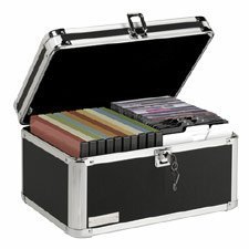Locking Med Storage Black, 12 1/2w x 7d x 6 1/2h