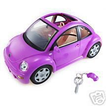 Barbie VW Bugs Car Volkswagen New Bettle - Purple by Barbie