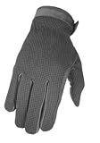 R2 Ladies HORSE RIDING GLOVES Cotton leather Brown L