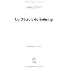 Le D�troit de Behring