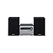Panasonic SC-PM04EG-S CD System (USB Eingang, RDS, Music port, Uhr mit Timer) silber/schwarz