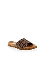 DKNY Sandalias planas (Gris / Marrón)