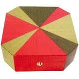 Italian Hexagonal Wooden Box