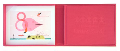 Ammo Books Llc Charles Harper's Birds & Words: W Flamingo Print [With Flamingo Print]