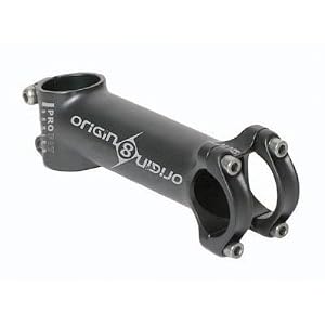 Origin8 Pro Pulsion Alloy Ergo Stem - +/-17° Black, 100 x 26.0mm