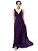 Ever Pretty Elegant V-neck Long Chiffon Crystal Maxi Evening Dress 09016, HE09016PP10