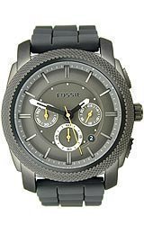 Fossil Machine Silicone Watch - Grey