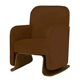 Nurseryworks Cole Glider in Mocha with Dark Legs