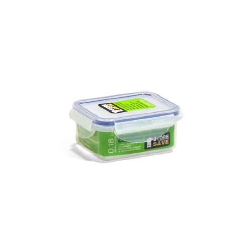 Lock&Lock 6-Fluid Ounce Rectangular Food Container, 3/4-Cup