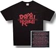 PAPA ROACH - Rock Cities - Black Tour T-Shirt