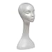 Case Pack of 1 Giell Styrofoam Foam Mannequin Long Neck Wig Head Display