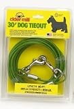 Booda Products Vinyl Tieout Green 30 Feet - 3492030