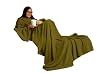 Gift House Int Snug Rug Lite Adult, Hunter Green