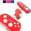(3 in 1) Silicone Skin Cover for Nintendo Wii Remote and Nunchuk + Nintendo WII Classic Controller Silicone Skin WII Controller Skin Case WII skin WIi case WIi accessories (Many Color Available).