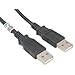15 Foot Black USB 2.0 Male to Male Cable