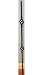 Stair Parts Supply 44" x 1/2" Double Basket Iron Collection Satin Black Finish Metal Balusters