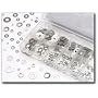 350-Piece Flat and Lock Washer Hardware Assortment - 14 Sizes/Styles