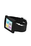 EagleC iPod Nano 6th Generation Silicone Watch Wristband Case - Black