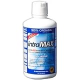 intraMAX Liquid Nutrition, Peach Mango Flavor, 8g fiber/4g protein per serv., Vitamins, Minerals, Enzymes, Fiber, 33 oz - 1 Month Supply