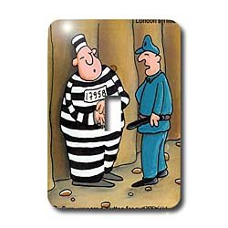 Londons Times Funny Society Cartoons - Glutton For Punishment - Light Switch Covers - single toggle switch