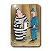 Londons Times Funny Society Cartoons - Glutton For Punishment - Light Switch Covers -...