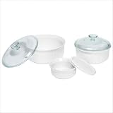 Corningware French White 6-Piece Bakeware Set